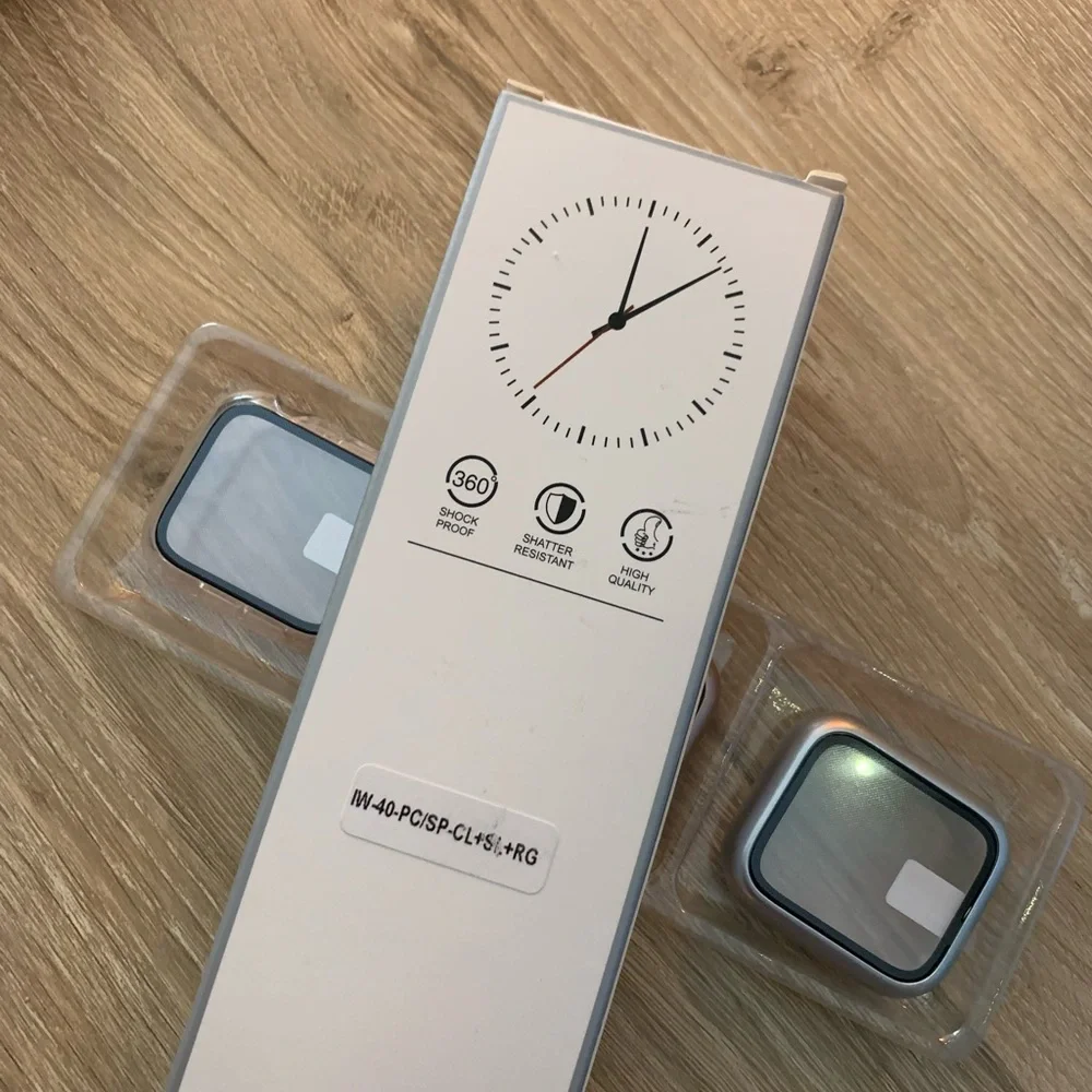 Apple Watch case & screen protector (40 mm) (3 pack)